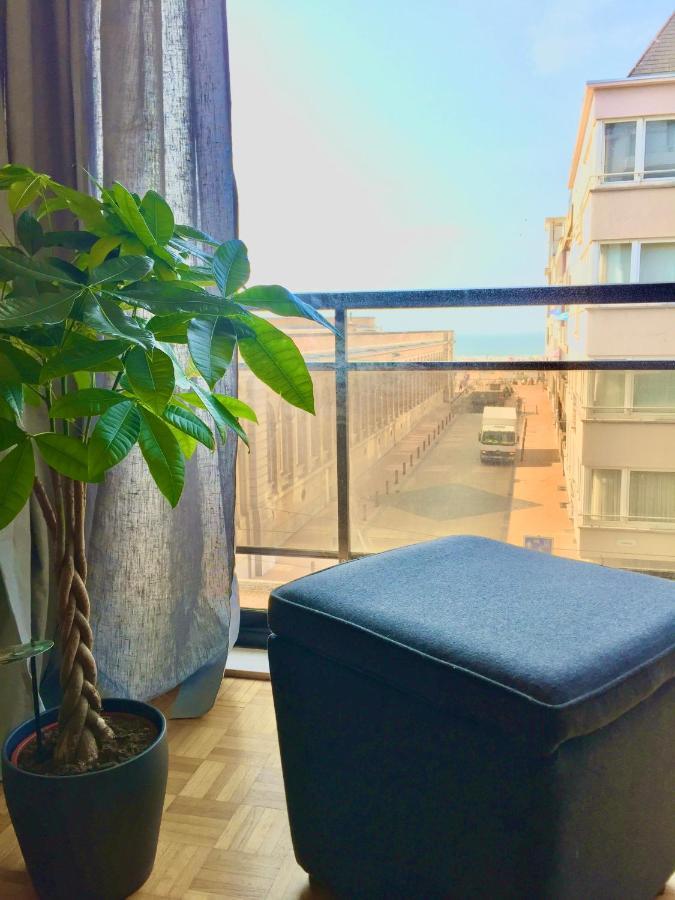 Rustig Appartement Met Zeezicht Dicht Bij Het Centrum Ostende Exteriér fotografie