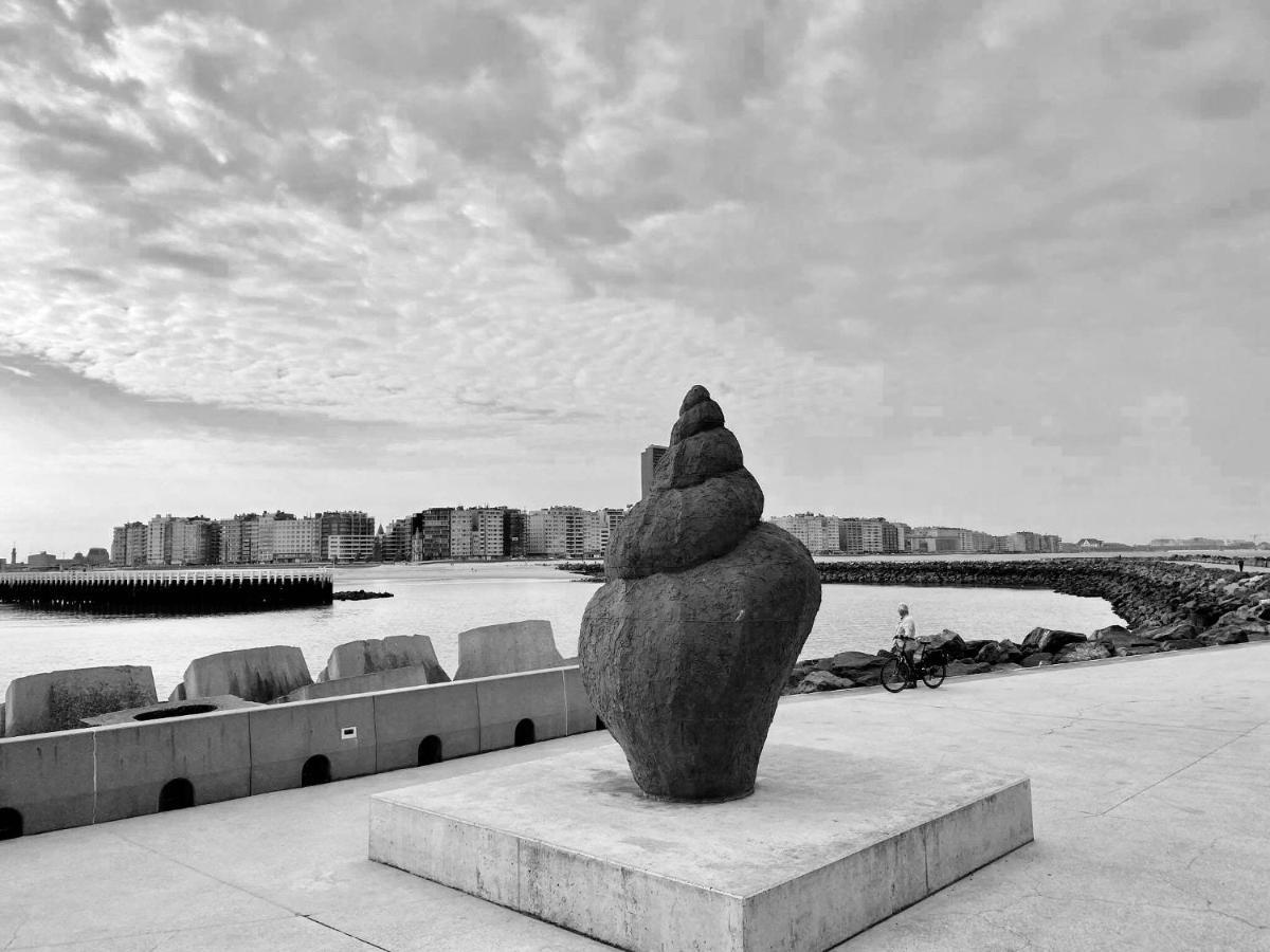 Rustig Appartement Met Zeezicht Dicht Bij Het Centrum Ostende Exteriér fotografie