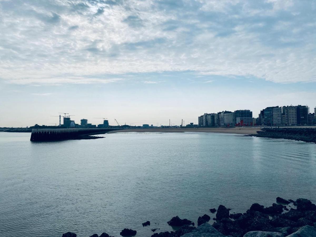 Rustig Appartement Met Zeezicht Dicht Bij Het Centrum Ostende Exteriér fotografie