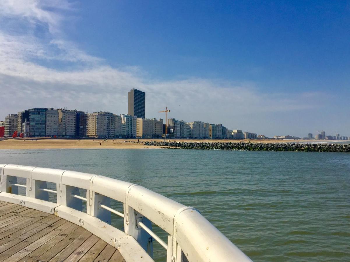 Rustig Appartement Met Zeezicht Dicht Bij Het Centrum Ostende Exteriér fotografie